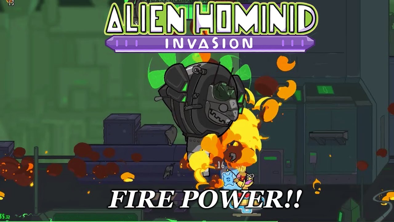 【 Challenge 】Burning Each Boss With Combustor【 Alien Hominid Invasion 】