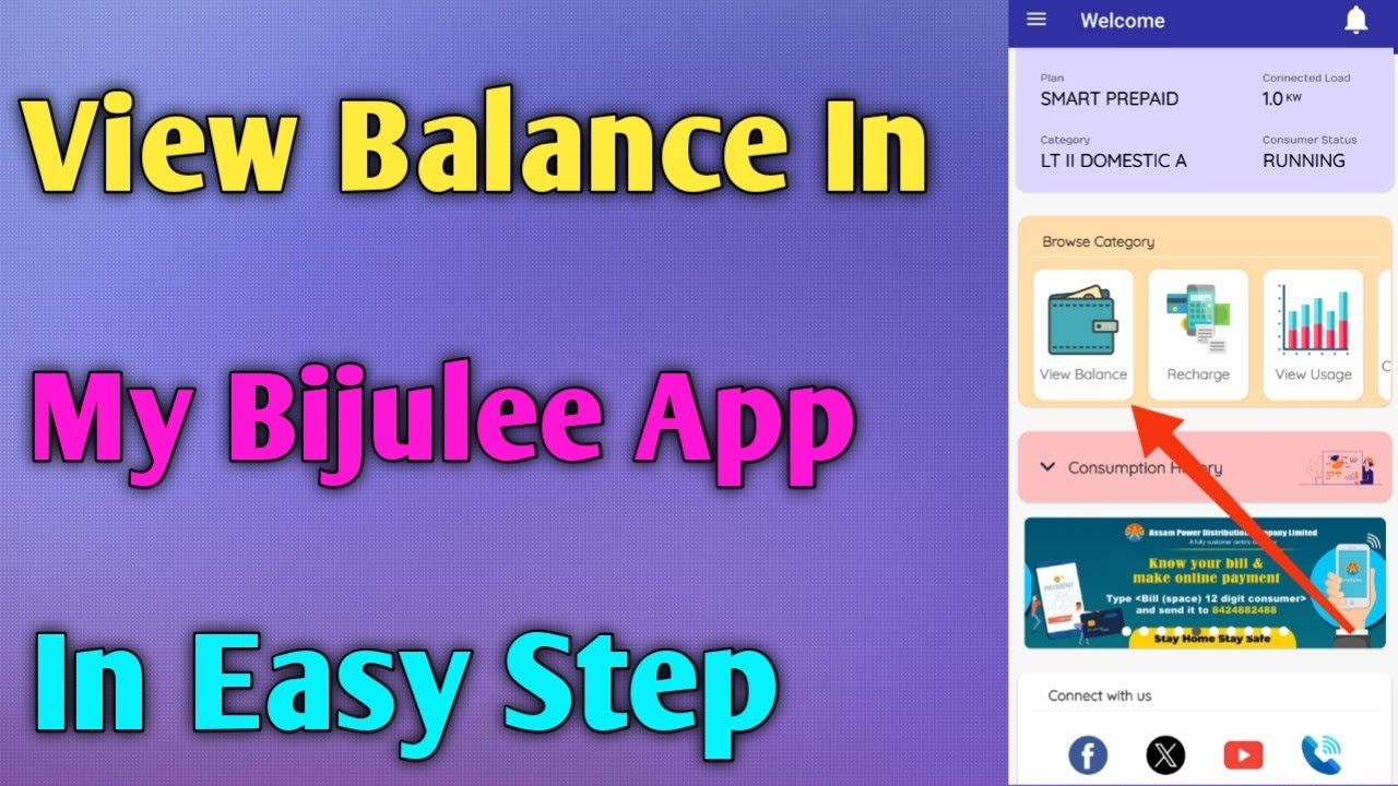 How to view balance in my Bijulee app 2025