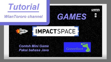 Project Greenfoot mini game space impact