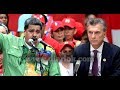 Maduro destrozó a Macri en el cierre de campaña y recordó a Néstor Kirchner