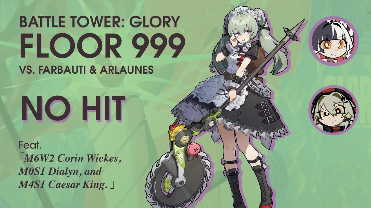 Corin, Dialyn, Caesar vs Farbauti & Arlaunes | BTG Floor 999 [No Hit]