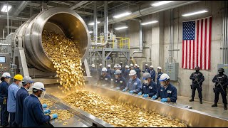 Inside U.S. Coin Factory - How Billion Coins Are Made (Full Process)