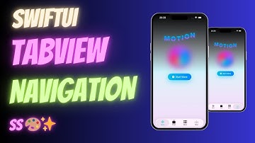 📱 SwiftUI TabView Navigation - Modern Tab Bar Interface
