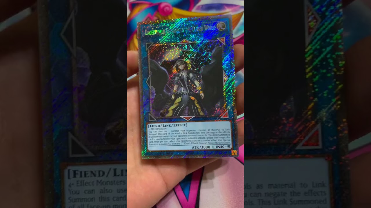 Underworld Goddess Of The Closed World (1st Edition) - Platinum Secret Rare 