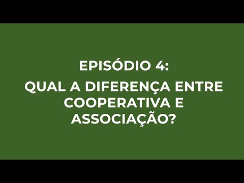 Vídeo: Qual é a associação e / ou finalidade das organizações cooperativas?