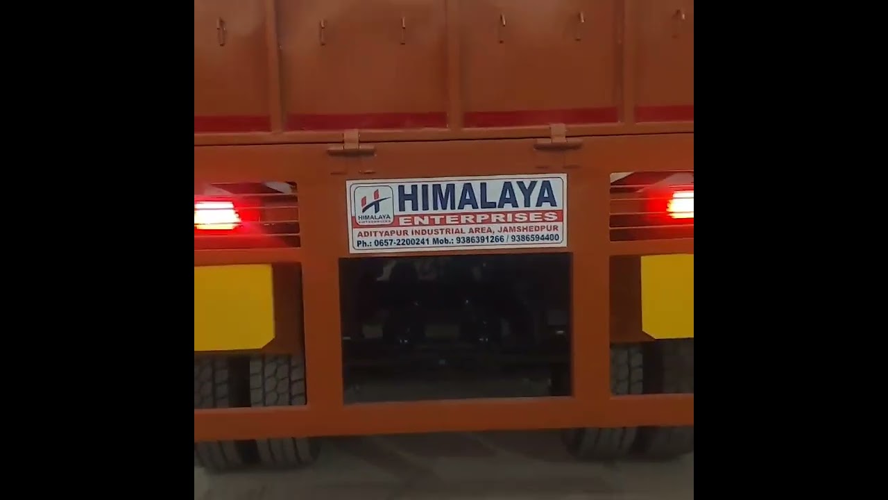 Himalaya Enterprises 32 Ft Side Wall Trailer 4 Ft height ( Feb 2024)