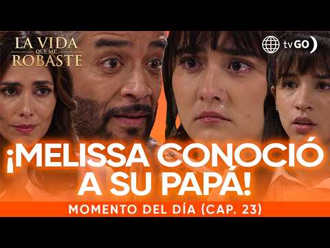 La vida que me robaste: Melissa meets her father for the first time and rejects him (Episode n°23)