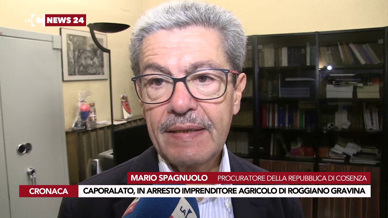 CAPORALATO, IN ARRESTO IMPRENDITORE AGRICOLO DI ROGGIANO GRAVINA