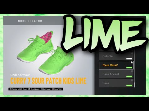 steph curry lime green shoes