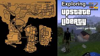 Exploring Upstate Liberty (until I get tired) | GTA 3 Upstate Liberty map mod
