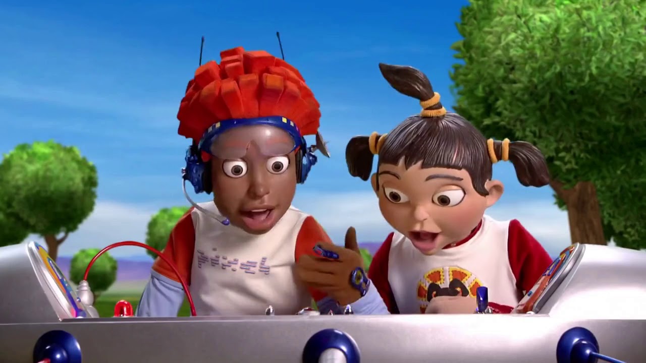 every episode of lazytown but only when they say 'someone's in trouble'