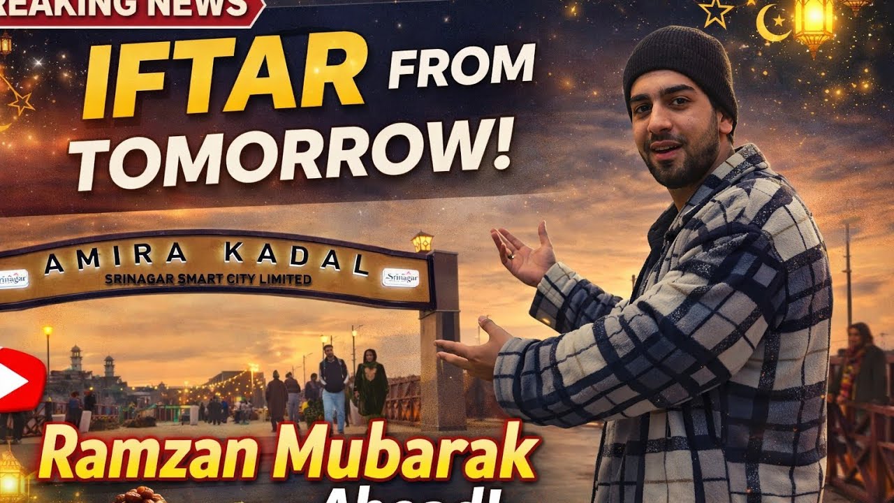 Wow!😲||Ramzan vibes in srinagar🥰🤗||explore street preparation||street food🤗 Scene of Amira kadal🌉