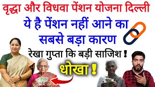 Old age pension, Widow pension, Handicapped pension delhi new update #delhipension #rekhagupta  screenshot 3