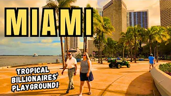 Exploring DOWNTOWN MIAMI | Tropical Billionaires' Playground FULL TOUR!