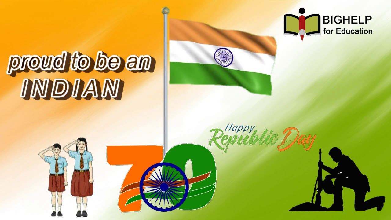 Happy 70th Republic Day 19 Bighelp For Education Youtube