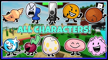 HOW TO FIND ALL 246 CHARACTERS in Find The BFDI Character SUPERCHANGED! - FIXED | ROBLOX