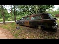 1956 Ford Ambulance and Old Farm Equipment Found In Hidden Alabama Junkyard