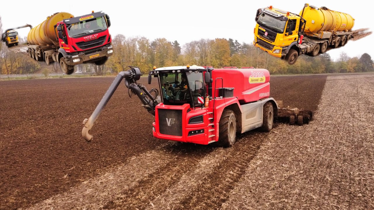 Nový Vervaet Quad 550 | Aplikace kejdy | 2x Tatra Phoenix 6x6 Euro 6 | Jasno Jasenná | Iveco Trakker