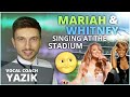 Vocal Coach YAZIK reacts to Mariah Carey and Whitney Houston SINGING AT THE STADIUM