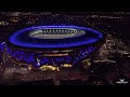 Tottenham hotspurs stadium at night 4K