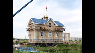 Над Волжском (Марий Эл) вознёсся крест православный...