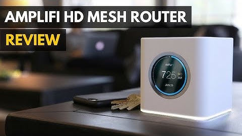 Unboxing #Ubiquiti #AmpliFi HD Mesh Router