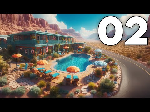 Sunset Motel - Part 2 - Renovating & Opening The Pool!