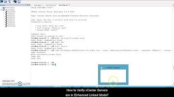 How to Verify vCenter Servers are in Enhanced Linked Mode or Not?