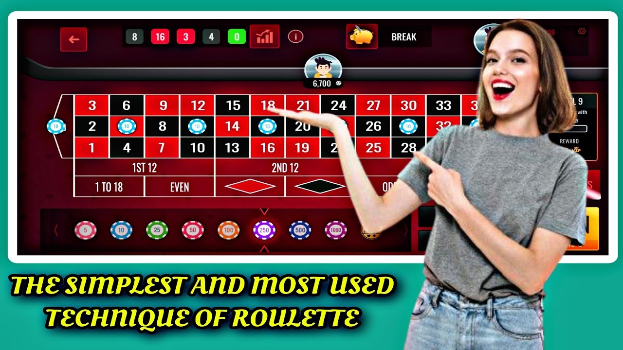 the simplest and most used technique of roulette YouTube