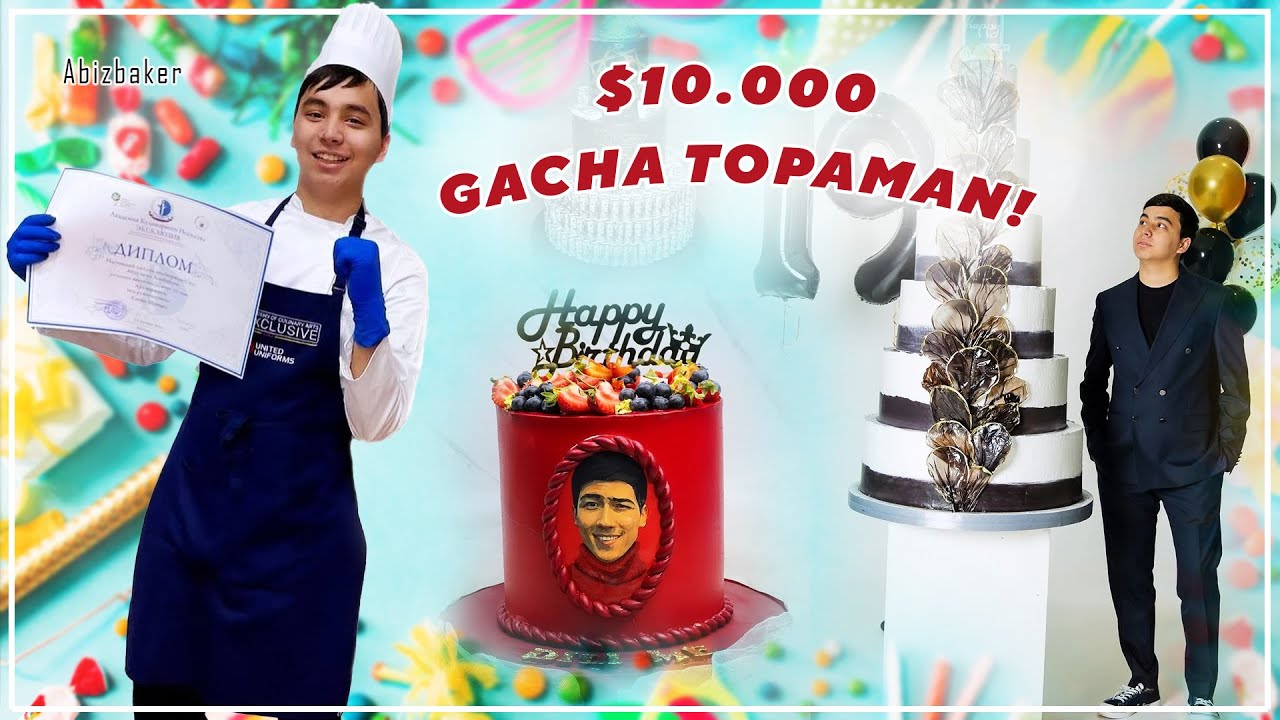 Abizbaker: Ish boshlaganimda qolip olishga pulim bo'lmagan, ammo hozir oyiga $10.000 gacha topaman!