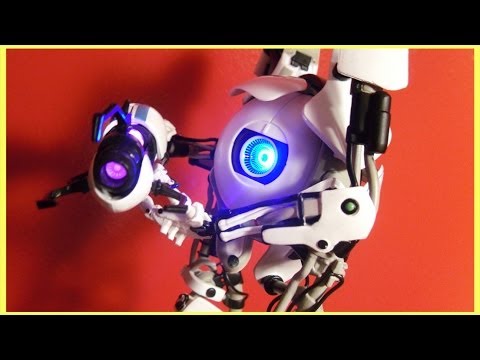 NECA Portal 2 Atlas Action Figure Review