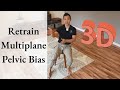 "Fix" Lateral Pelvic Tilt with Anterior/Posterior Pelvic Tilt For Back Pain | Feldenkrais Style