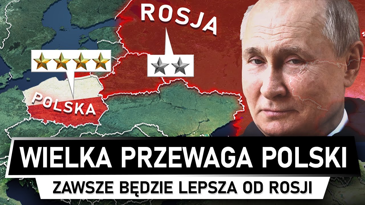 Dlaczego Polska ZAWSZE BĘDZIE LEPSZA od Rosji