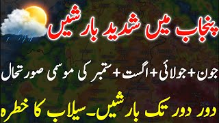 Next 4 Month Weather Report | Punjab Weather | South Punjab Weather | Mausam | Mosam Ka Hal