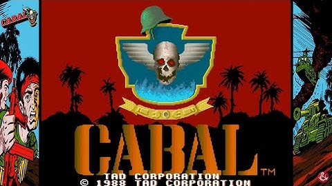 Cabal (2 Players) 1CC Arcade TAD Corporation - Dark_Ryu (Recreativos Online)