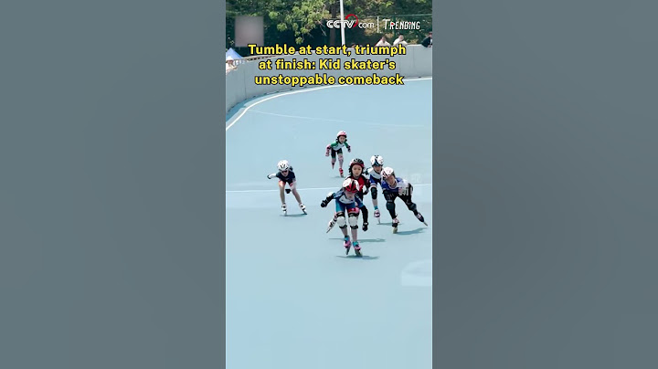 Tumble at start, triumph at finish: Kid skater's unstoppable comeback