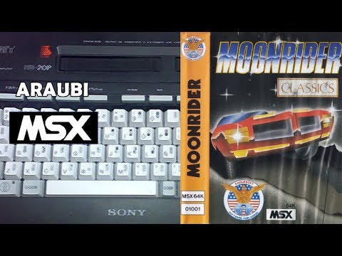 Moon Rider (Bytebusters, 1986) MSX [536] Walkthrough - YouTube