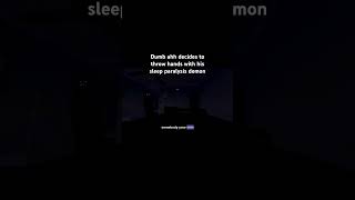 NEVER playing horror games on stream EVER again. #spedrock #r6siege #roblox #scary #horror #sleep
