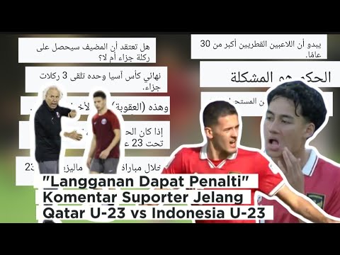 &quot;Langganan Dapat Penalti&quot; Komentar Suporter Jelang Qatar U-23 vs Indonesia U-23