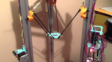 First movement tests Cerberus 3D printer