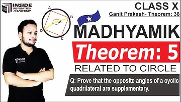 Theorem related to Circles | Madhyamik Theorem 38 | Ganit Prakash Chapter 7 | Class 10 | Maths IIA