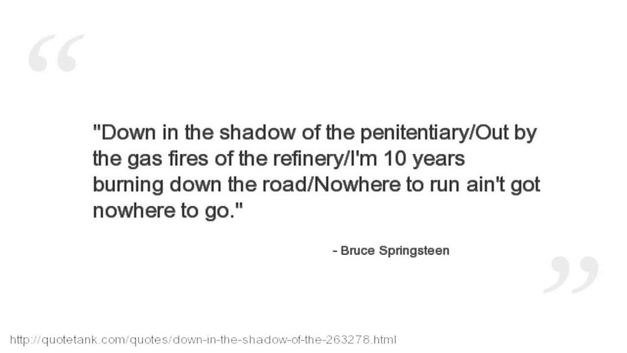Bruce Springsteen Quotes - YouTube