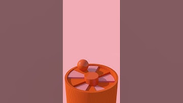 Perfect Loop Ball Rotation | Satisfying CGI #3danimation #motiongraphics #relaxing #oddlysatisfying