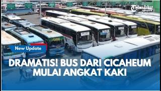 PENAMPAKAN Terminal Leuwipanjang Dipenuhi Bus AKAP Dampak Terminal Cicaheun Ditutup