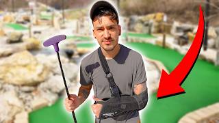 Mini Golf BUT I Only Have ONE ARM...