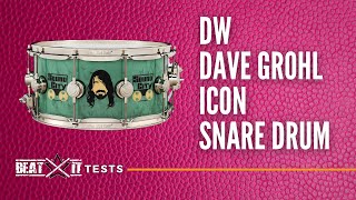 Highest quality snare drum: DW Dave Grohl Icon Snare I A Test by EN BeatitTV