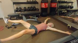 Starfish crunch Abs