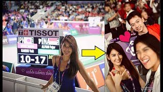 Artis Sexy Maria Selena Temani Kevin Sanjaya Final Badminton Asian Games 2018 Istora Senayan