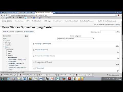 Introduction to Moodle - Mr. Wiersma