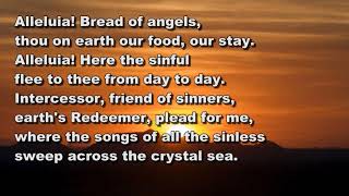Alleluia, Sing to Jesus. Lyric video (StF 568)